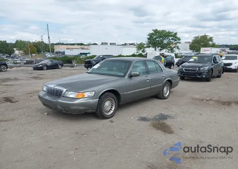 2000 Mercury Grand Marquis Ls from USA, damaged, VIN 2MEFM75W1YX724151